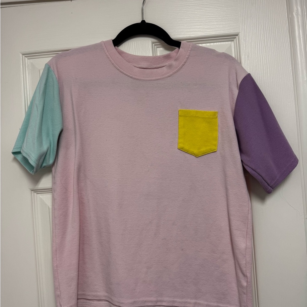 Colorful T-Shirt with Pocket